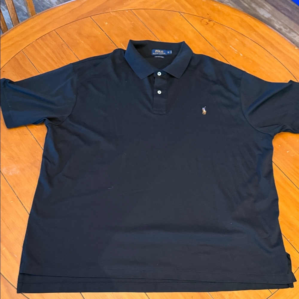 Polo by Ralph Lauren Men's Black Polo Shirt 3xl 3xb big